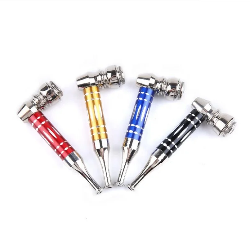 

Newest Metal Small Pipe Portable Filter Cigarette Holder Metal Pipe Smoking Accessories, Picture