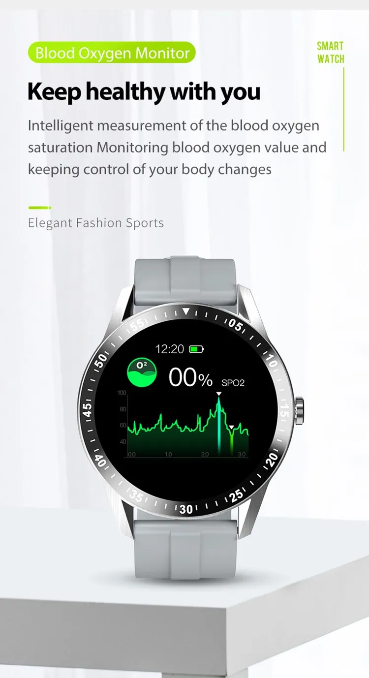 S1 Smartwatch Heart Rate Monitoring Waterproof BT Call music player wristband blood pressure blood oxygen Smart watch S1