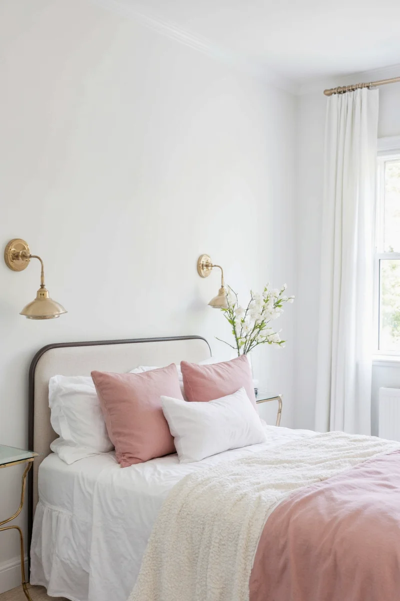 Wooden wall sconce in rustic style