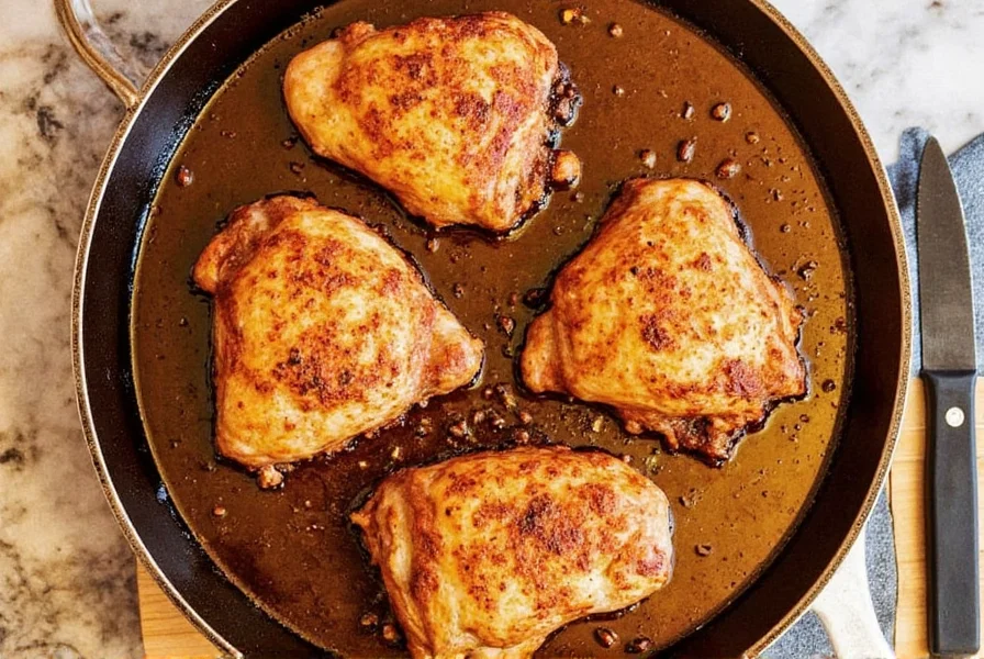 Seasoning chicken thighs