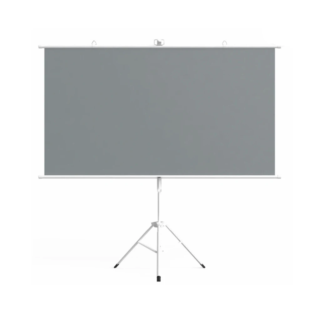 

Aixin X125 100 inch 16:9 Simple Tripod Projection Screen Hard Metal Multi Material for Office Education