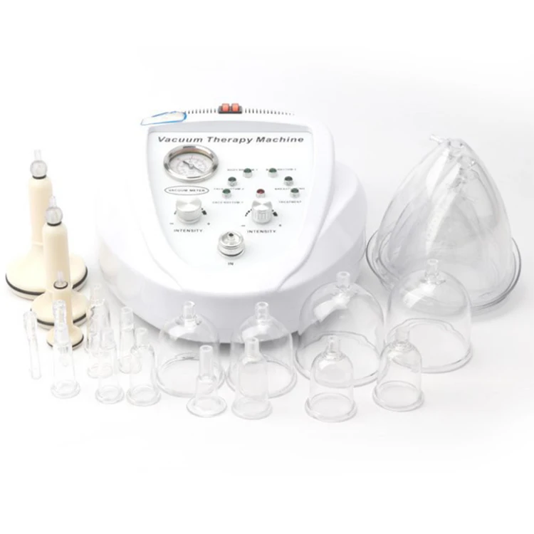 

Hot Sale Vacuum Cupping Cavitation Therapy Buttocks Enlargement Breast Pump Butt Lifting Vacuum Machine, White