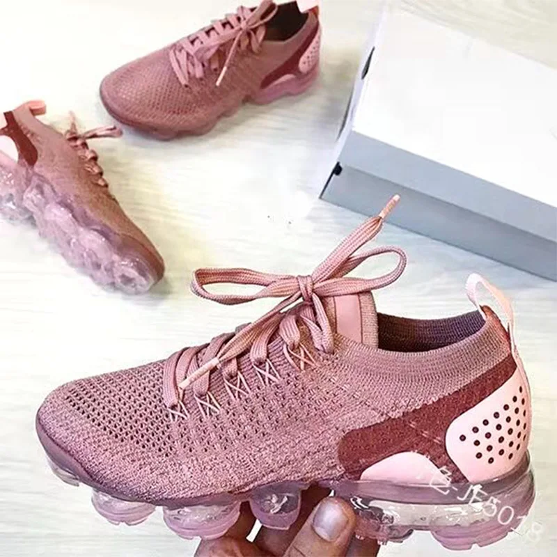 

2021 New Spring Women Running Shoes Breathable Couples Sock Sport Sneakers Women Lace Up Walking Shoes Outdoor Footwear 0235, Colors