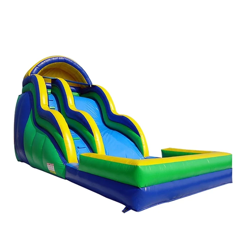 

China Factory  guangzhou inflatable water slides water park inflatable floating water slide, Customized