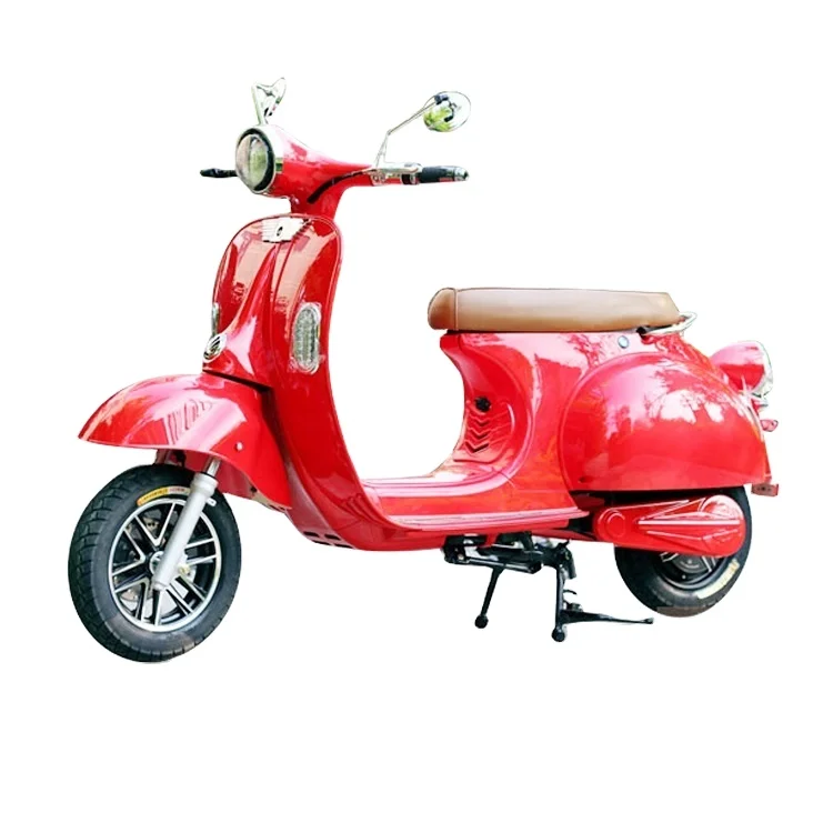 

EEC COC certificate classic vespa 2000w 72v 20ah lithium battery electric scooter, Black