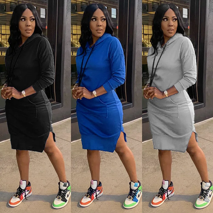 

Lady Maxi Casual Dress Fashion Print Hip Wrap Dress Autumn Solid Color 2021 Elegant Woman Clothing Summer Bodycon Jumpsuit