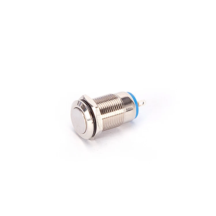 12mm Economical  Push Button Switch LED Water Proof Switch On Off Button