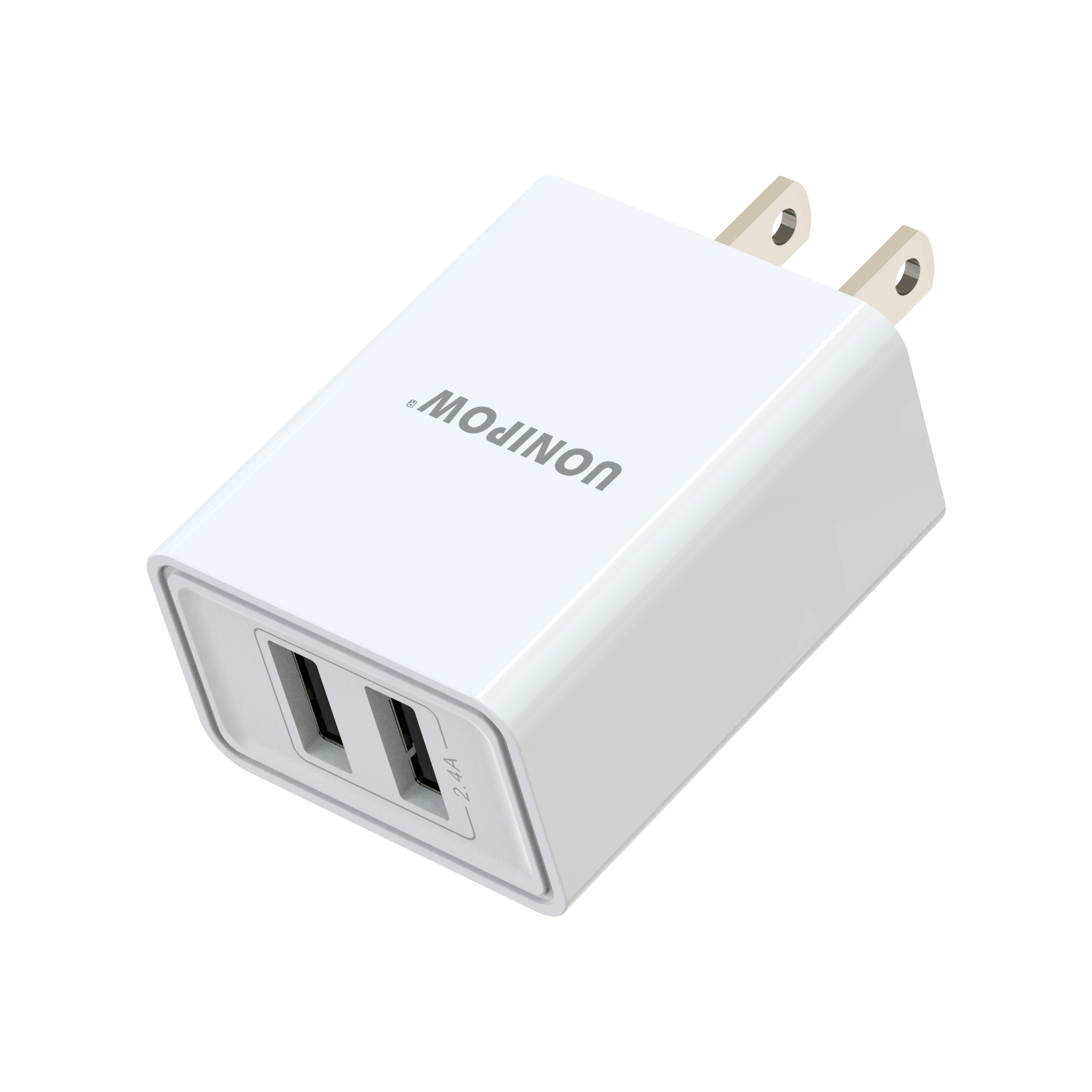 

cheap mobile wall charger 5v 2a dual ports travel adapt fast charging usb wall charger