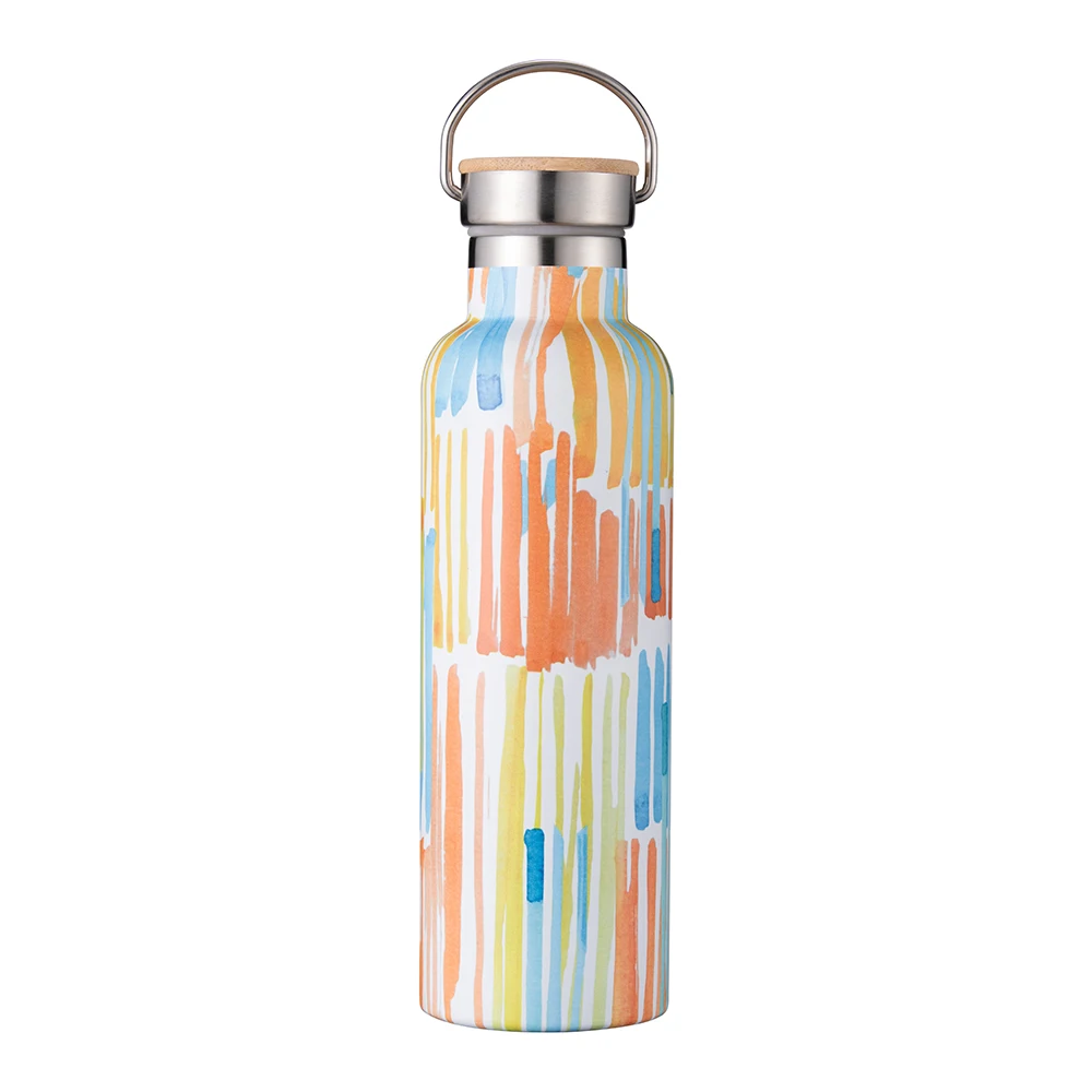 

Double wall 304 stainless steel the vacuum insulated metal flask sports water bottle, Customized color acceptable