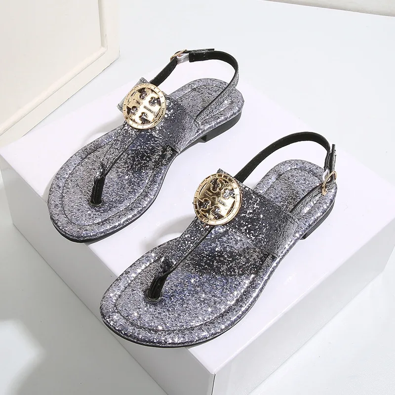 

wholesale jelly Beach Garden flip flops fashion slipper for women and ladies Designer TB shoes flats Sandals