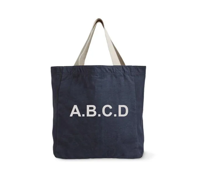 

Best Selling Good Quality Luxury Factory Plain Cotton Color Large Capacity Navy Blue Canvas Tote Bag