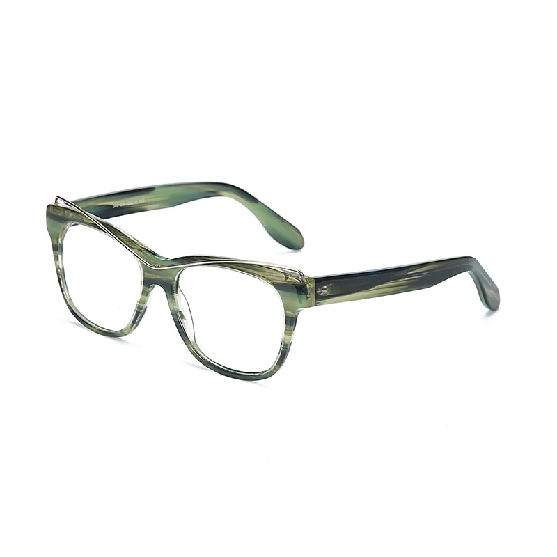 

Latest Fashion Acetate Optical Glasses Square Luxury Eyeglasses Frames for Men Women