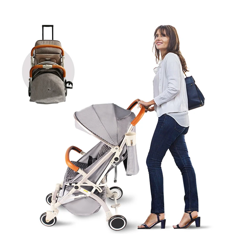 

New Product Ideas 2019 Sport Baby Trolley, European High Landscape Stroller Baby Pram/