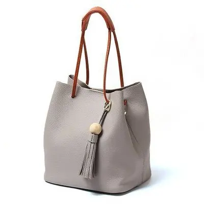 

2019 new European and American fashion large bucket shoulder messenger bag, Multicolor