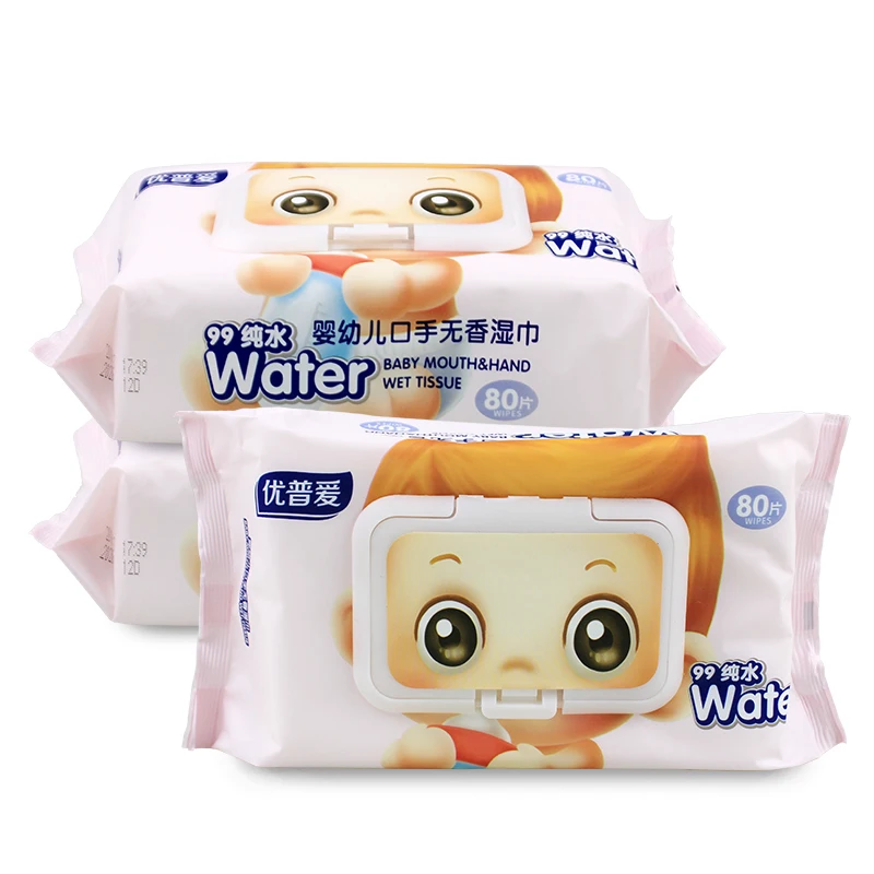 

High Quality Travel Size Wholesale Organic Thick Cleaning Wet Wipe Babi Aloe Vera Xylitol Wipes For Little Baby Private Label