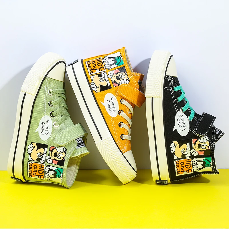 

High Tops All Star Flat Comfortable Skateboard Shoes Canvas Sports Sneakers For Kids