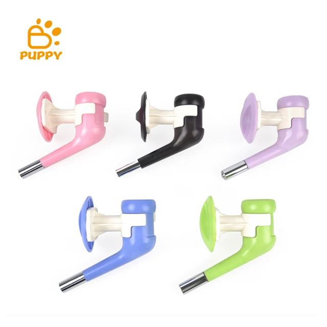

2020 New Plastic Portable Bottle Holder Tool Travel Drinking Pet Dog Cat Water Dispenser, Green, purple, black, blue, pink