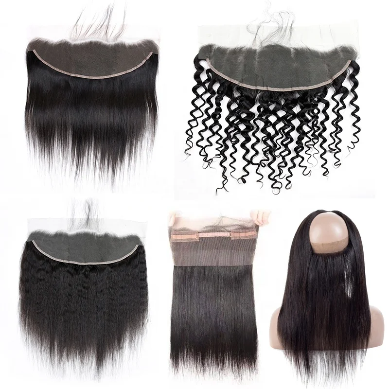 

Indian 13*4 Swiss Lace Frontal Closure Top Quality 13*4 Human Hair Lace Frontal