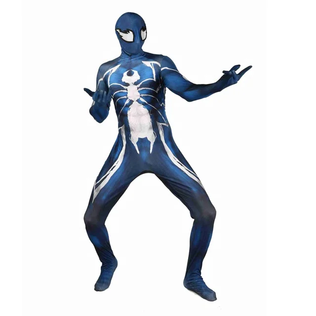 

Ready To Ship Adult Kids Spider-Man Far From Home Stealth Suit Spiderman Cosplay Zentai Noir Costume Bodsuit Jumpsuit New