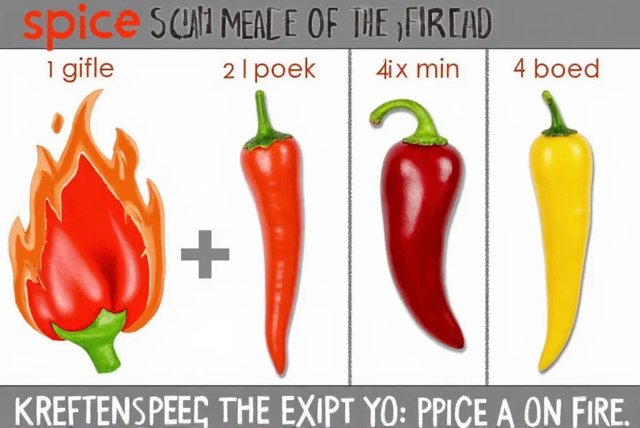 spice scale showdown which pepper will set your mouth on fire