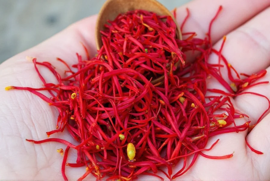 saffron from flower