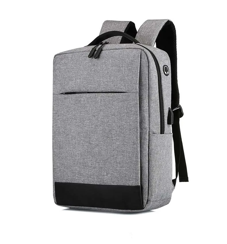 

Custom Logo Cheaper Price Handiness OEM Polyester School Bags Travel Business Laptops Backpack With USB Charger Port, Customize