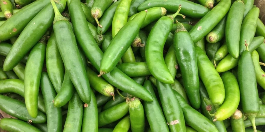 Jalapeño Scoville Comparison Chart with Other Peppers