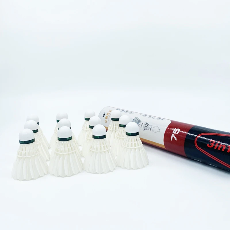 2022 Hot Sale 3in1 Hybrid Shuttlecock Best Seller OEM Natural Feather Badminton Shuttlecock Custom Shuttlecock Badminton