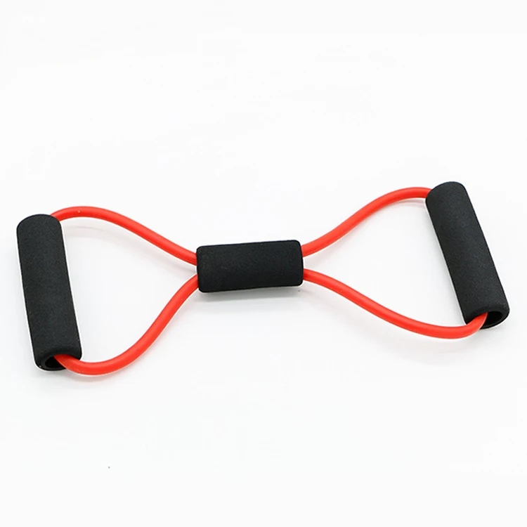 

Promotion Chest Expander Elastic Rope Back Stretch Eight Character Thruster Resistance Band