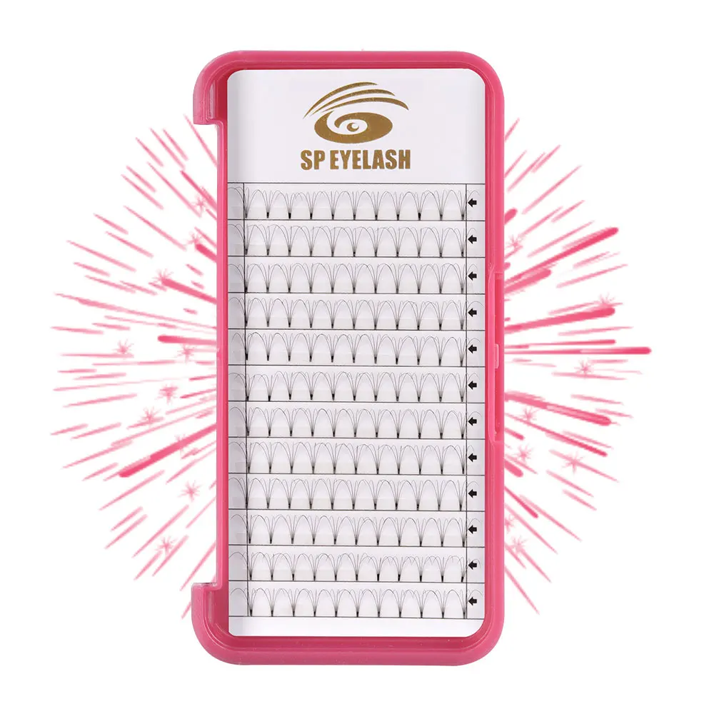 

High Premade Volume Low Speed Fans 2d 3d 4d 5d 6d 7d 8d Lashes, Black