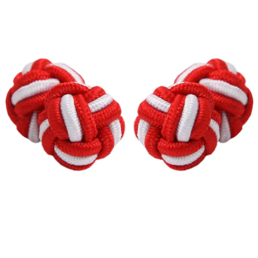 

Hot Selling Men's Cuff Links Silk Knot Own Design