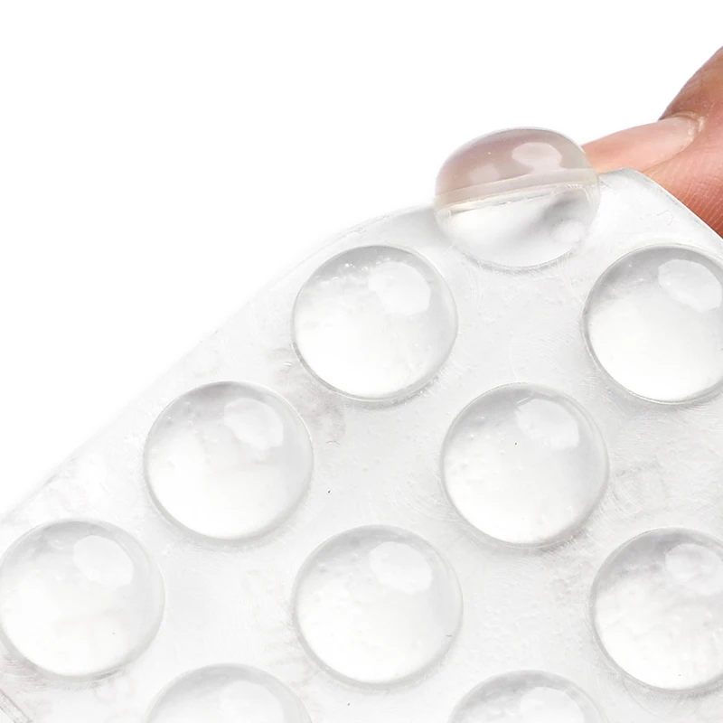 

Self adhesive Door stopper silicone bumper pad, Transparent