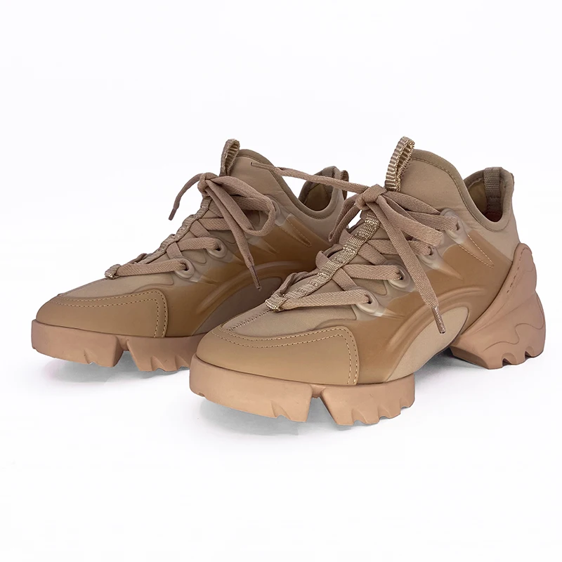 

Hot Sell Apricot Trainers Shoes women Spring black sneakers Breathable Mesh Running Casual Shoes