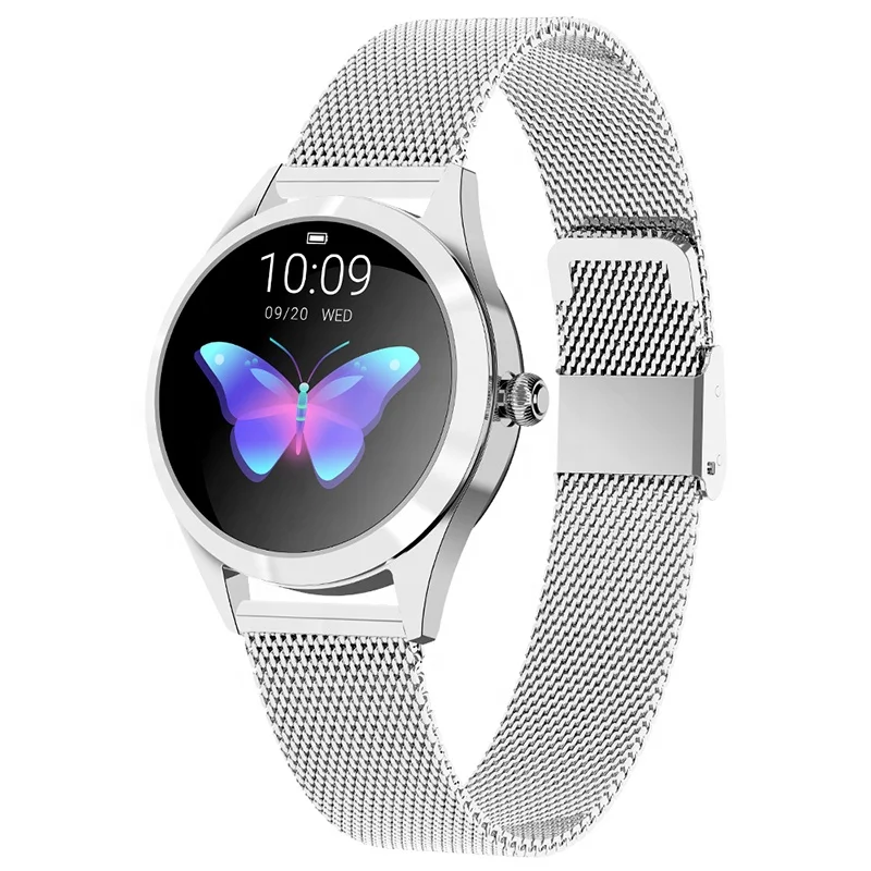 

KW10 smart women sport watch 2020 IP68 waterproof heart rate bt bracelet for Android IOS smartwatch