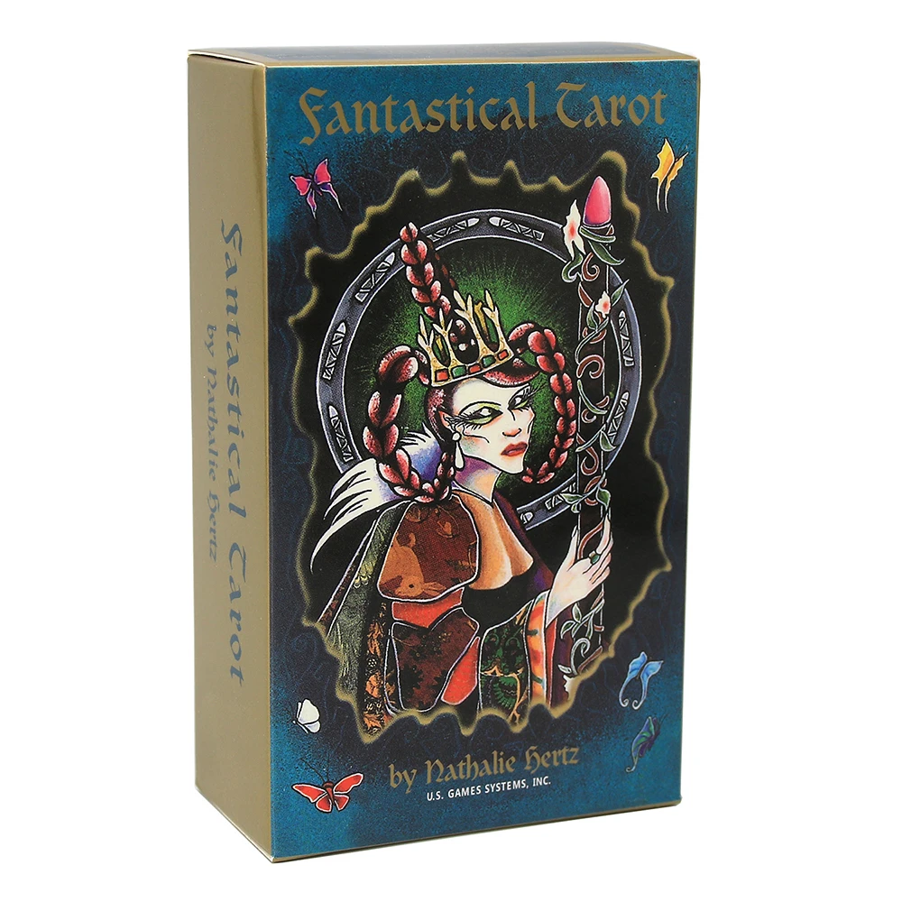 

Original 78PCS/set Full English Fantastical Tarot Cards Deck Board Game Set Friend Party Game Card Wholesale