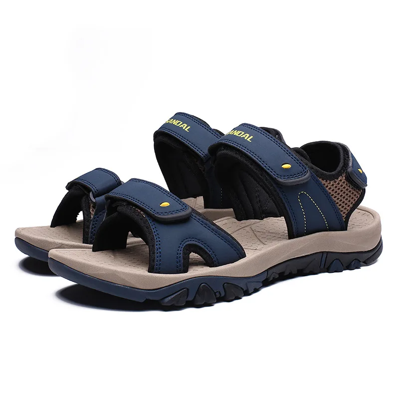 

Manufacturers direct custom logo slide sandal outdoor open toe casual man's sandals