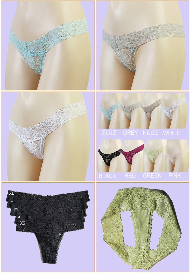 Stock Lace Thong Panties Sexy Underwear For Women And Girls
