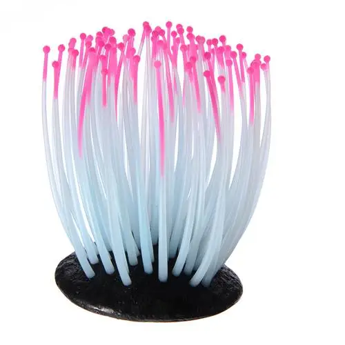 

Fish tank decoration landscape jellyfish luminous anemone aquarium simulation coral sea urchin hot selling boutique ornaments