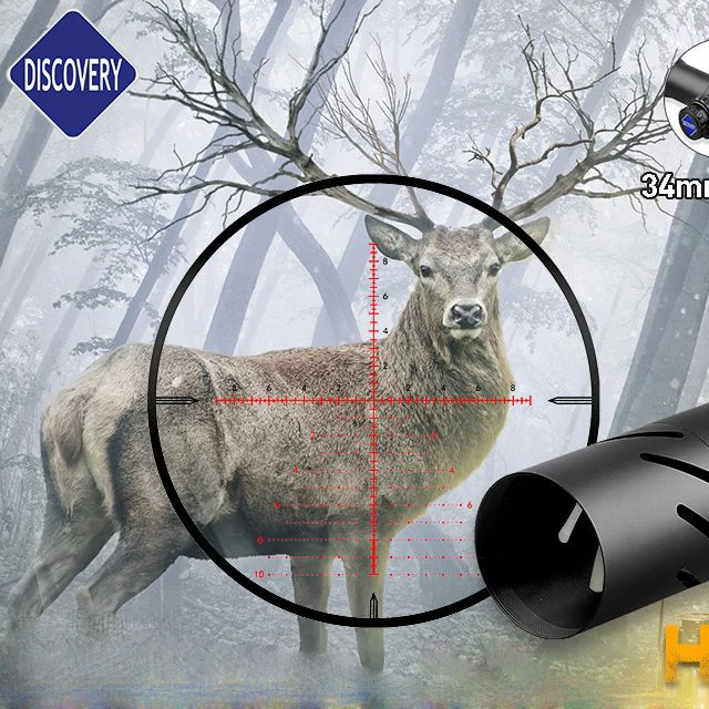 

Discovery Hunting Riflescope 5-30X56mm illumination sniper gun accessories long range rifle scope sights for outdoor hunting