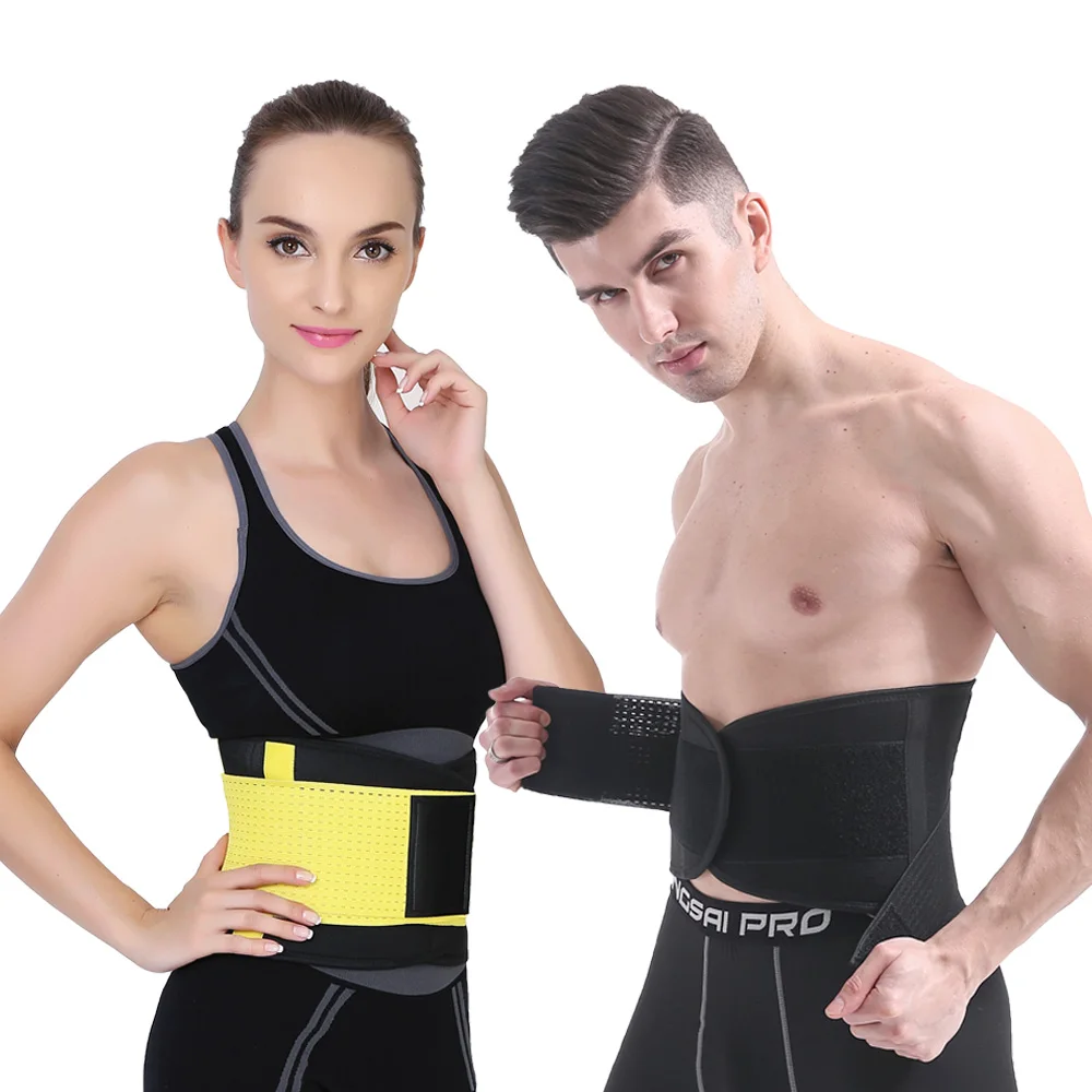 

Unisex Breathable Neoprene Waist Trimmer Belt As Body Shaper For Back Support Belt