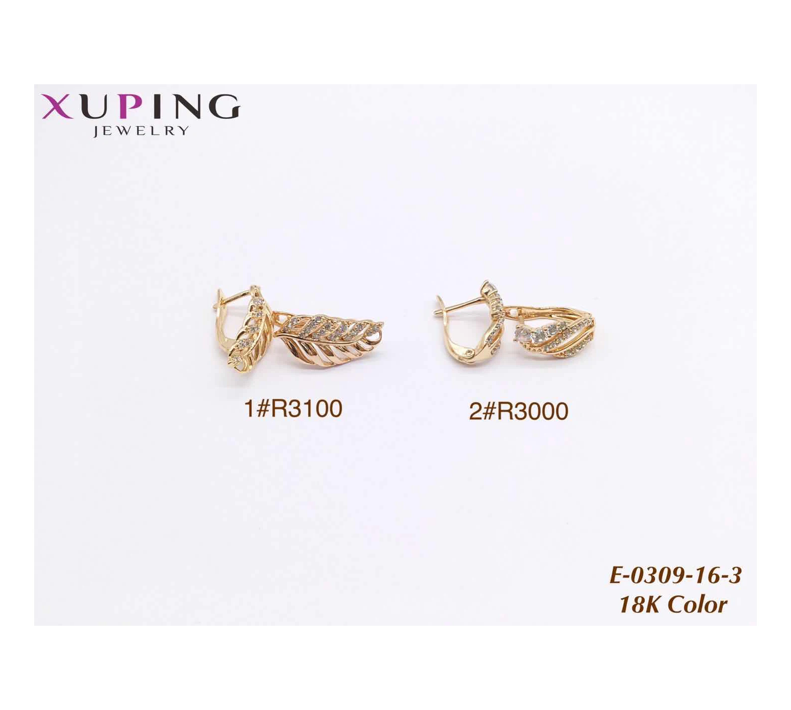 

99370 xuping jewelry promotion Xuping new products multiple stone earrings jewelry for women