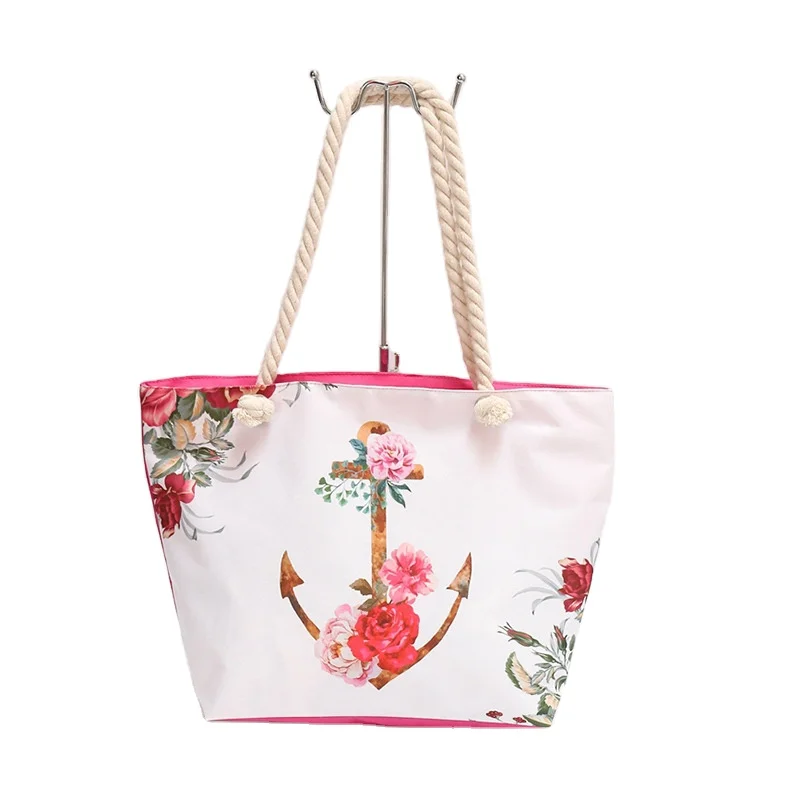 

Customized Digital Picture Oxford Summer Female Shoulder Bag Casual Girls Tote Shopper Bag Women Beach Handbag For Outdoor, As you choose