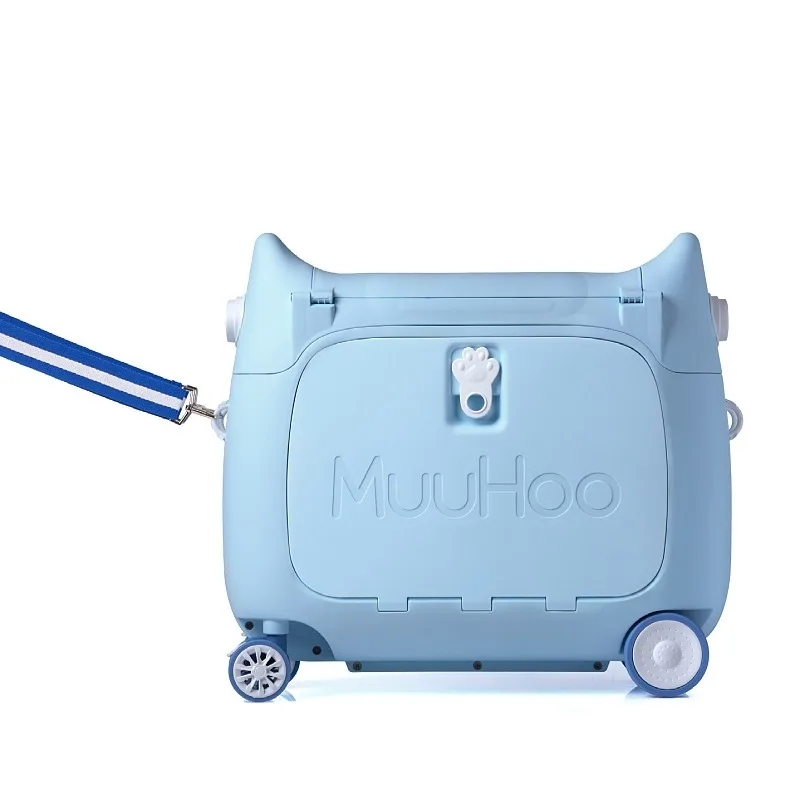 

Hot Selling Cheap Custom Special Design Kids Luggage Bag Luggage And Bags Suitcase, Blue