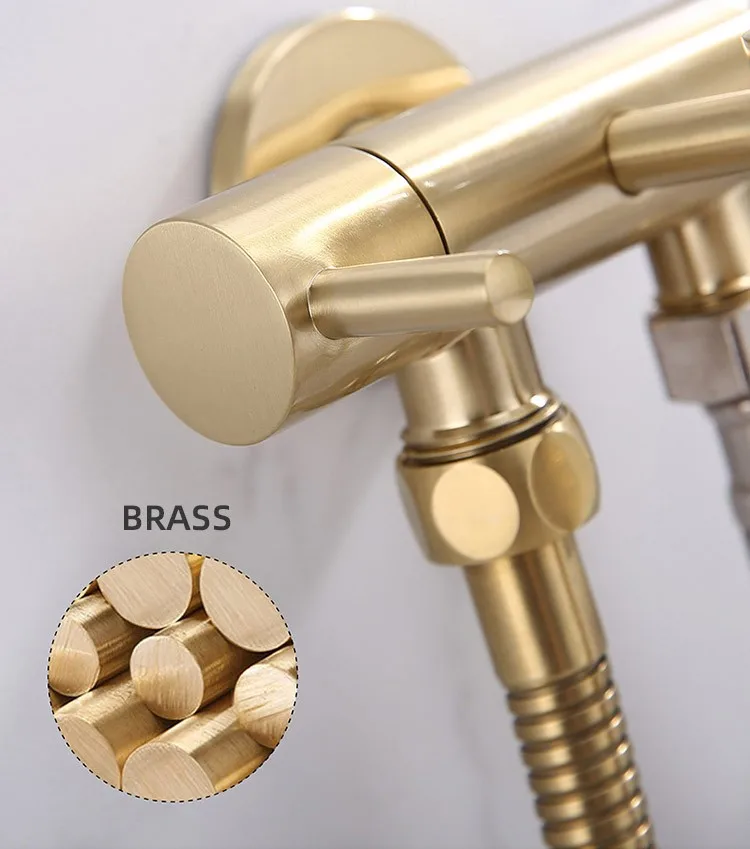 product-1-1 gold-bidet-spray-083-solid-brass-rod-material-valve-body-casting-close-up