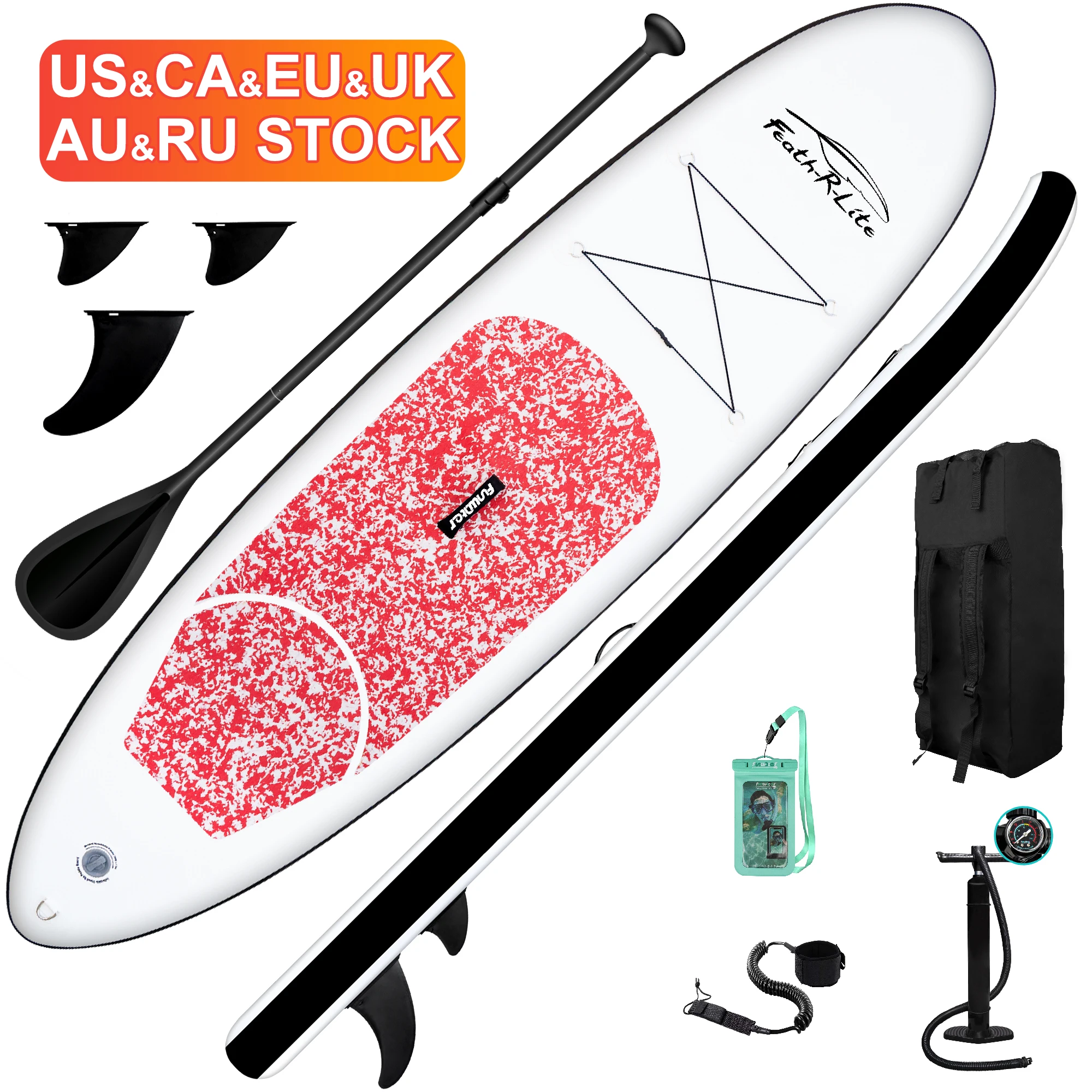 

FUNWATER Dropshipping OEM Cheap 10' surfboard inflatable sup board surf paddleboard for women stand up paddle board isup sufing
