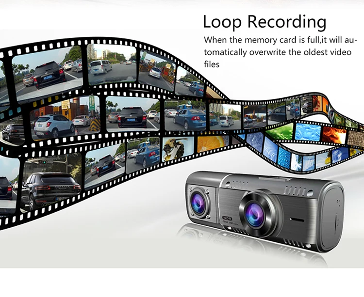 2020 New Trending Night Vision 2 Channels Stream Media 1080p 170 Degree