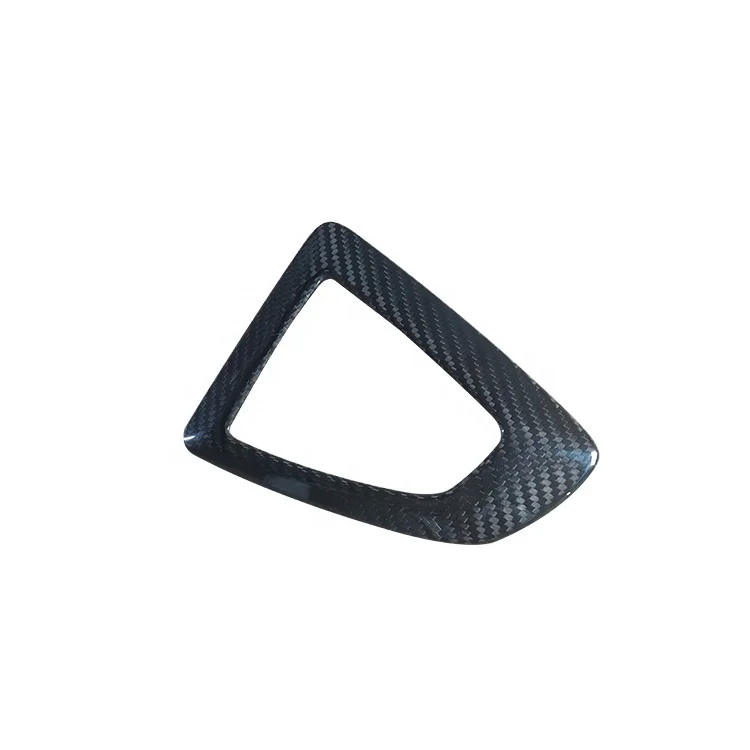 

LHD Dry Carbon Fiber Gear Frame Trim for BMW 3 Series Accessories F30 F31 F34 F35 F32 F33 F36 Gear Shift Panel