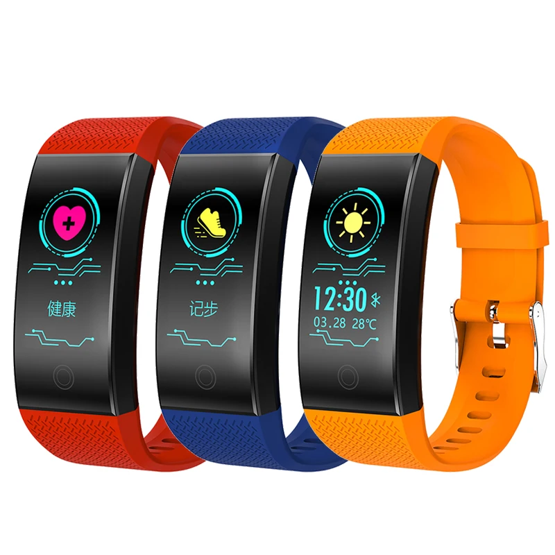 

Activity Tracker Wristband QW18 Heart Rate Monitor IP68 Waterproof smart bracelet