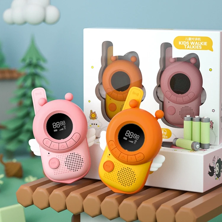 

Cheapest Price Set Two Way Smart Phone Celular 3km Long Range Radio Kids Toy Mini Mobile WirelessTalkie-walky Walkie Talkie