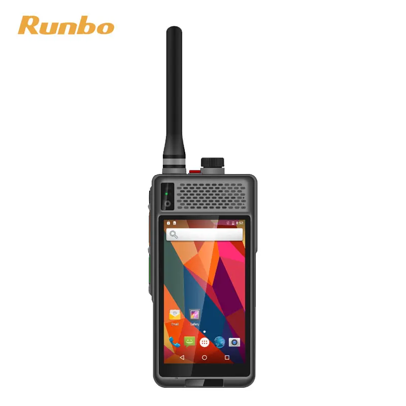 

Runbo A4 rugged phone with DMR UHF VHF two way radio walkie talkie 400-470mhz 136-174mhz